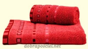 Ręcznik Michael 70/140 Czerwony